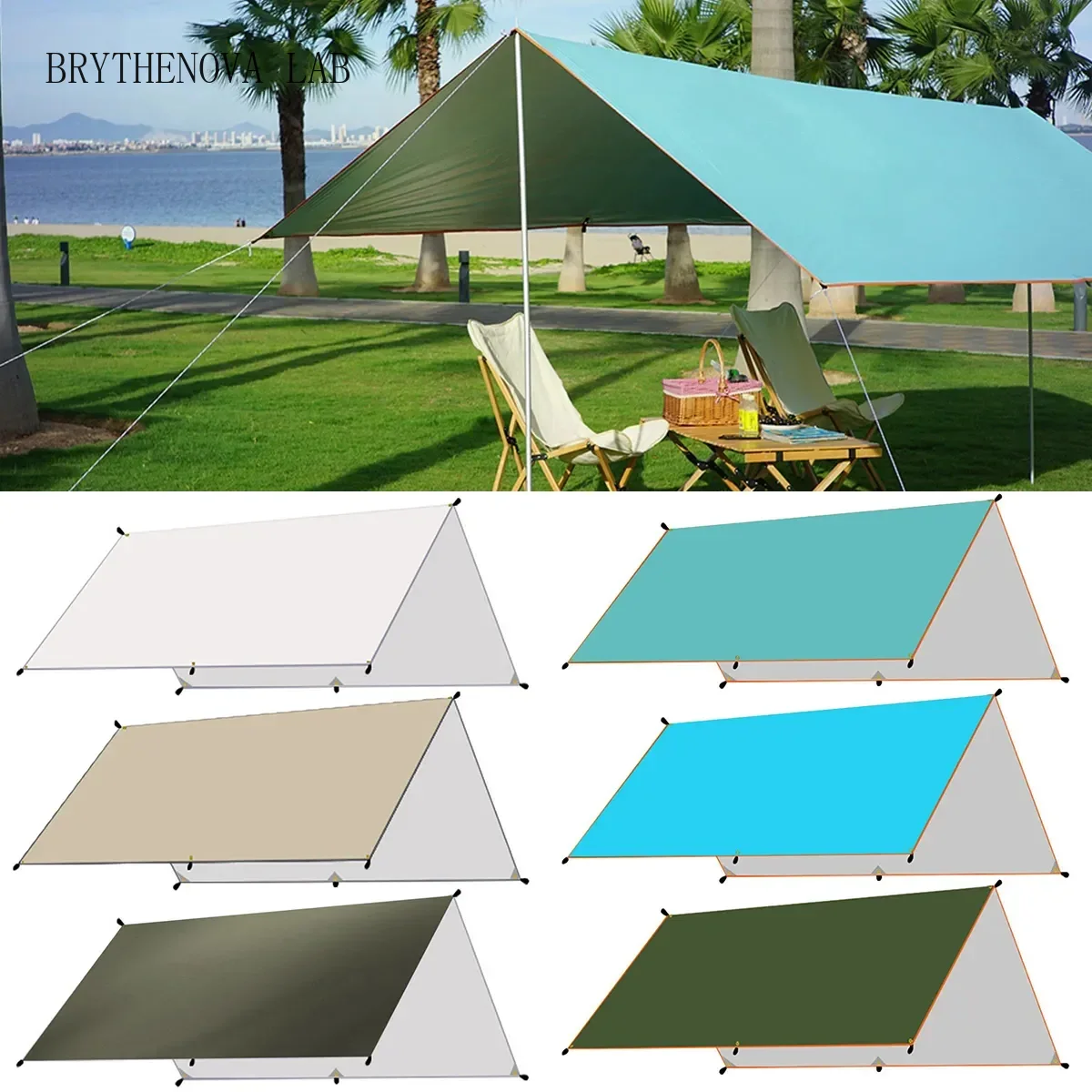 Telo da Campeggio Impermeabile - Waterproof Tarp Shelter recensione e prezzo