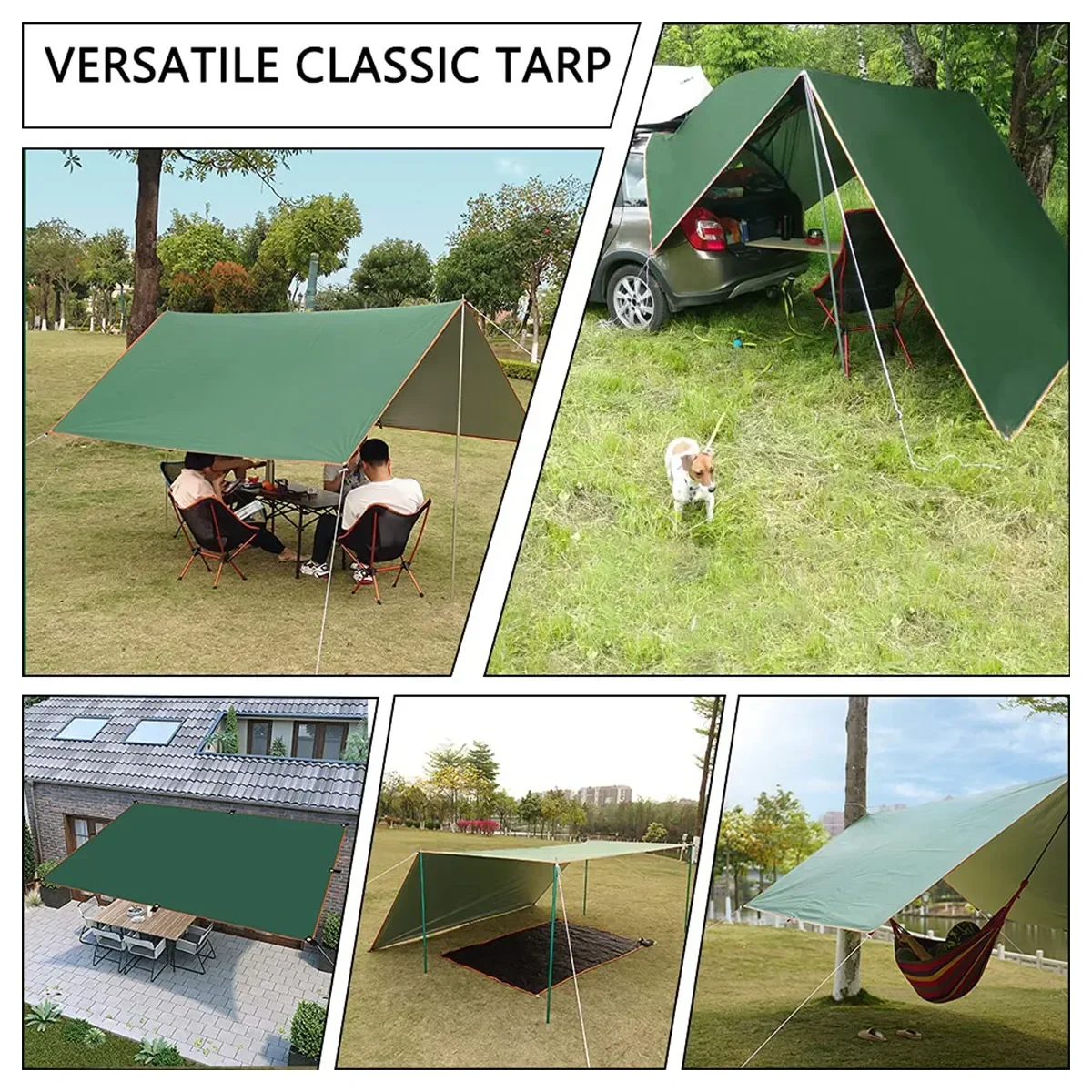 Telo da Campeggio Impermeabile - Waterproof Tarp Shelter recensione e prezzo