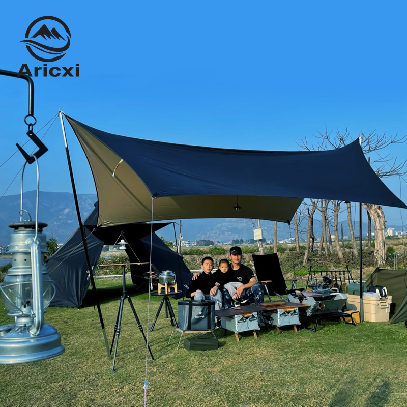 Aricxi rivestimento nero Tarp  - Waterproof Tarp Shelter recensione e prezzo