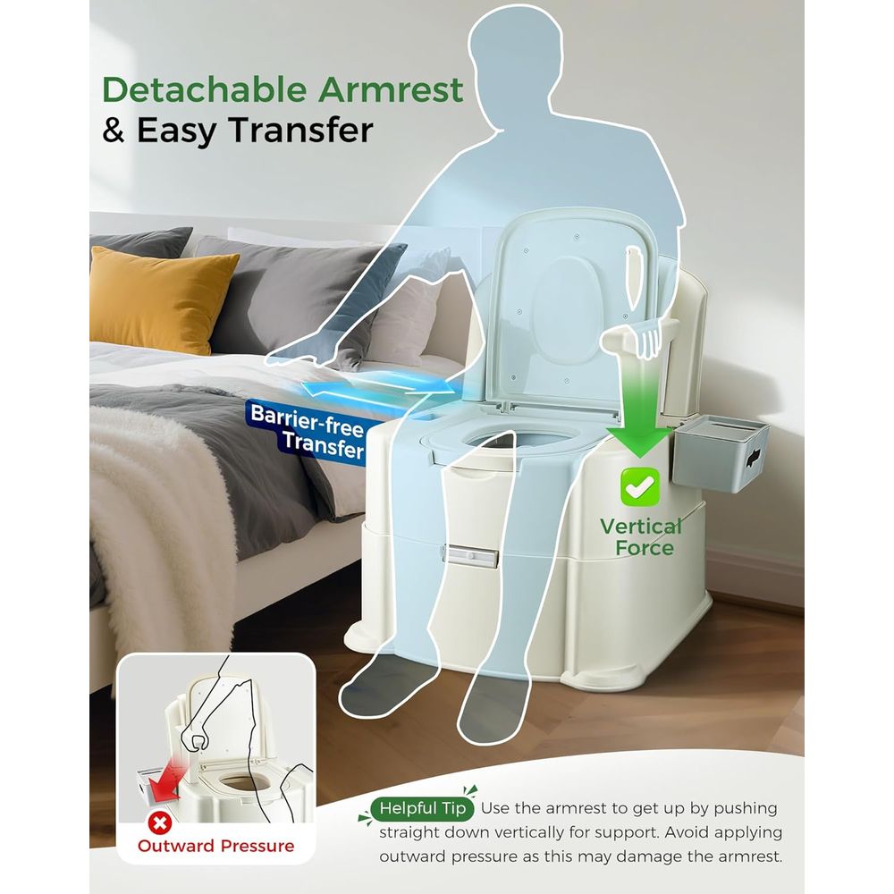 Comoda da Comodino, Sedia WC P - Portable Camp Toilet recensione e prezzo
