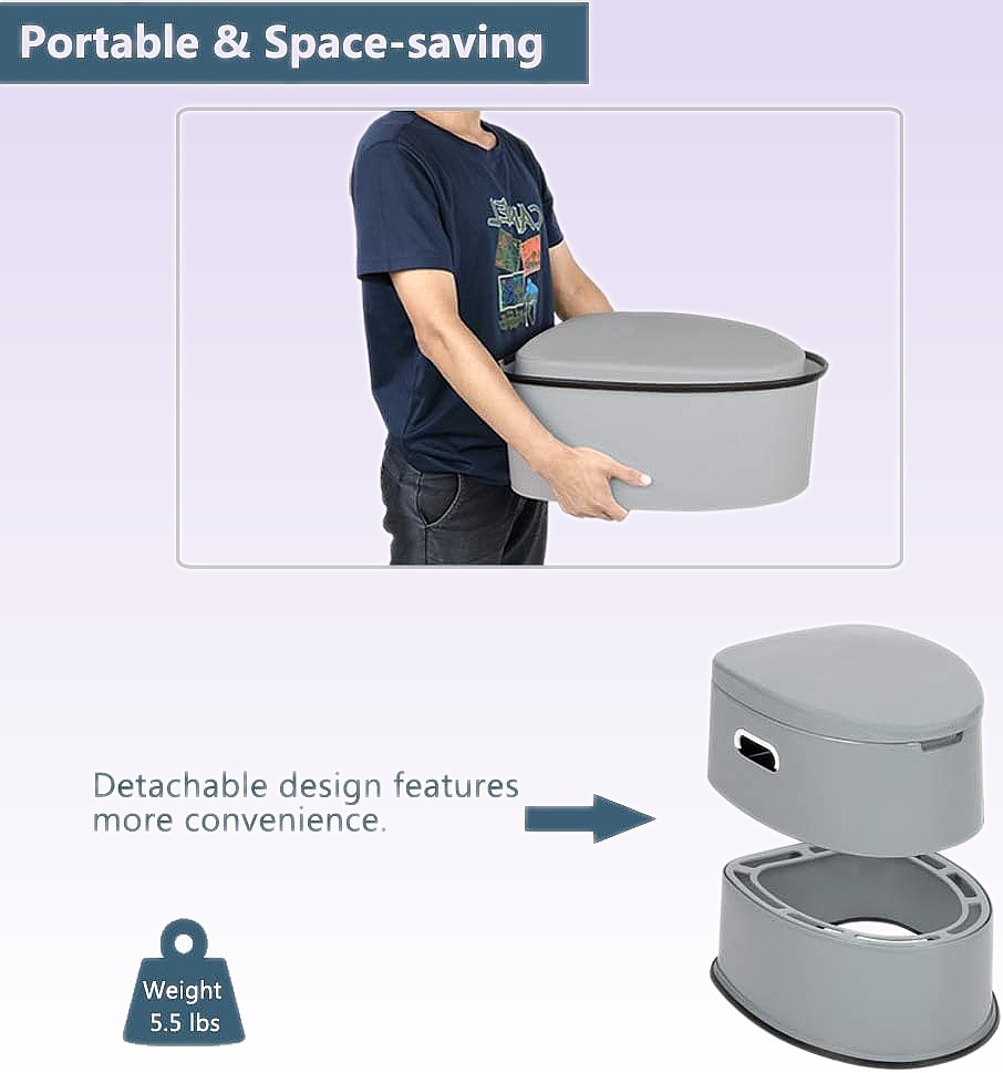 VINGLI WC Portatile per Intern - Outdoor Camping Toilet recensione e prezzo