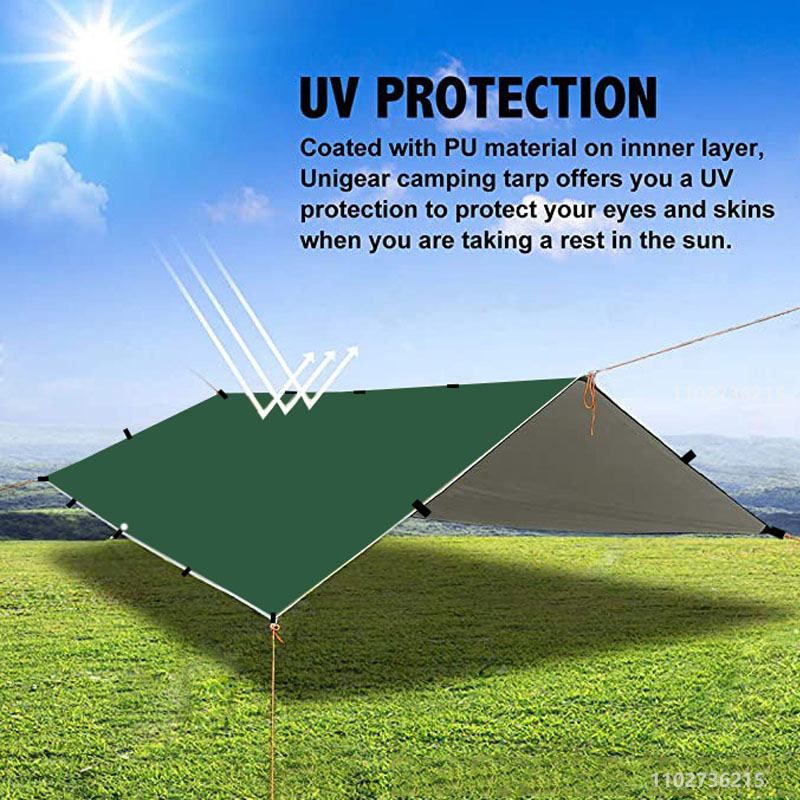 19 punti di caduta tenda telo  - Waterproof Tarp Shelter recensione e prezzo