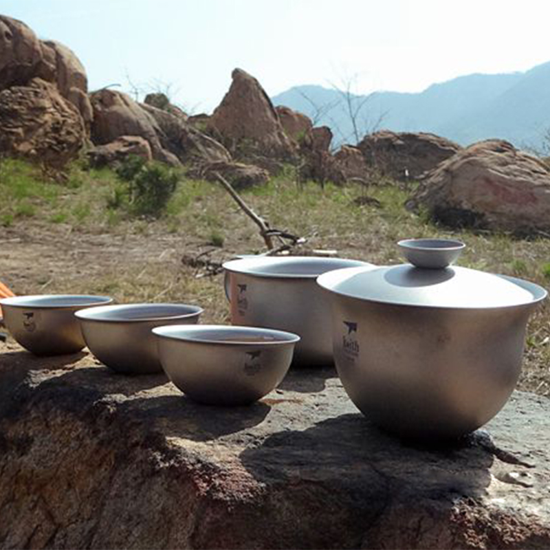 Bollitore titanio Kung Fu Set  - Outdoor Camping Cooking Set recensione e prezzo