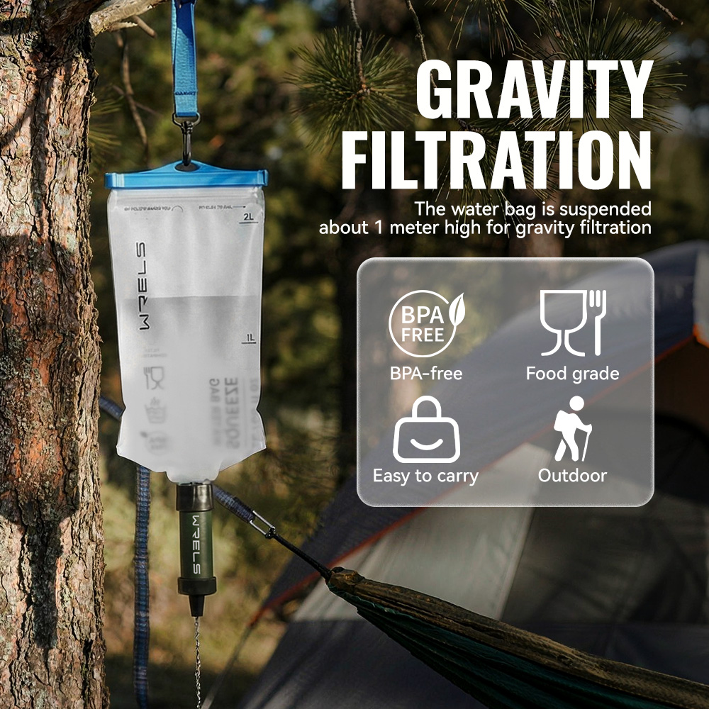 Filtro Acqua Portatile WRELS p - Outdoor Camping Direct recensione e prezzo