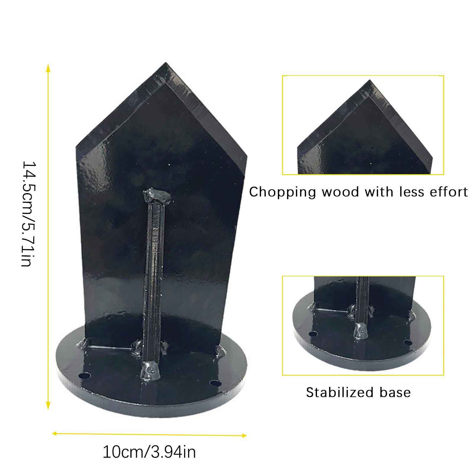 Spaccalegna Verticale in Accia - Outdoor Camping Fireplace recensione e prezzo